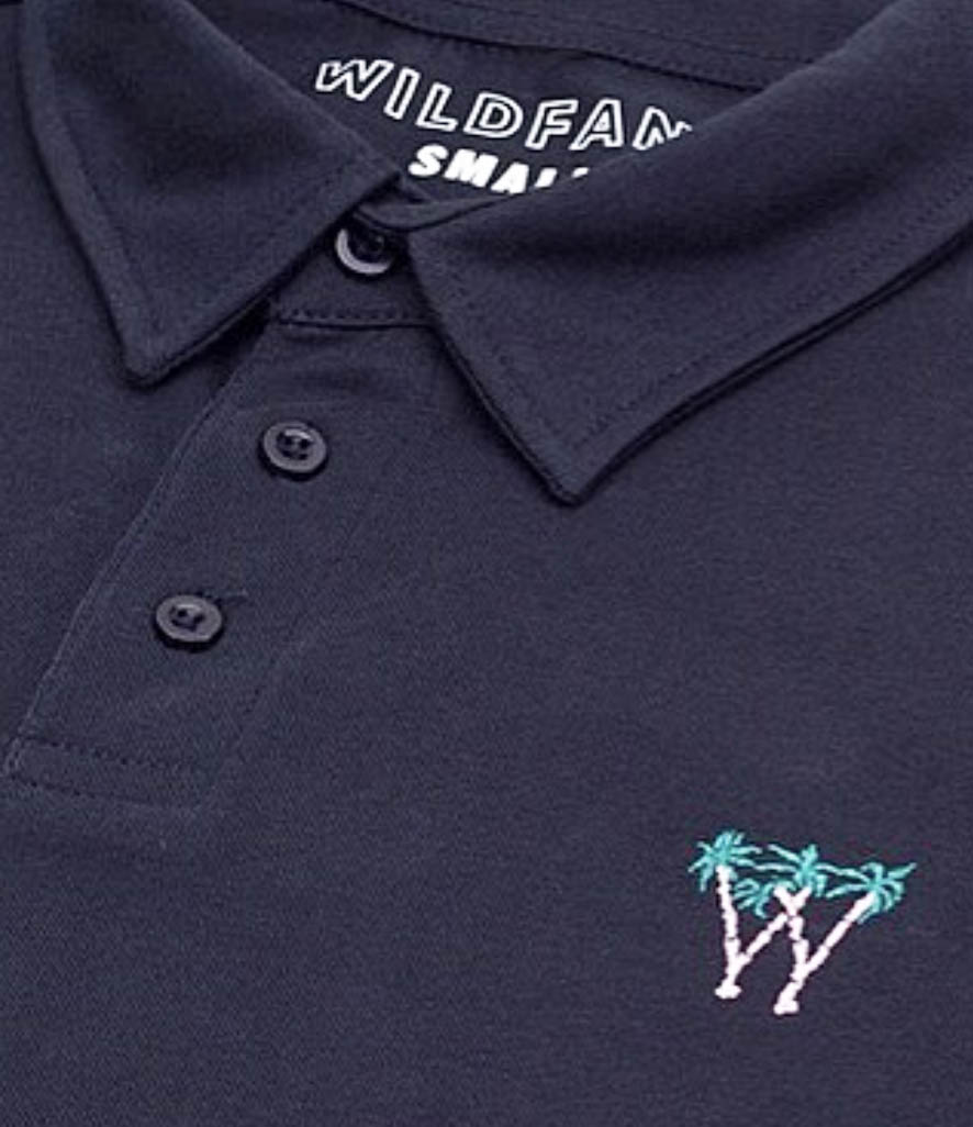 embroidered polo shirt